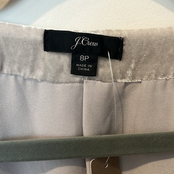 J Crew Velvet Wrap Mini Dress NWT Size 8P - Picture 2 of 7